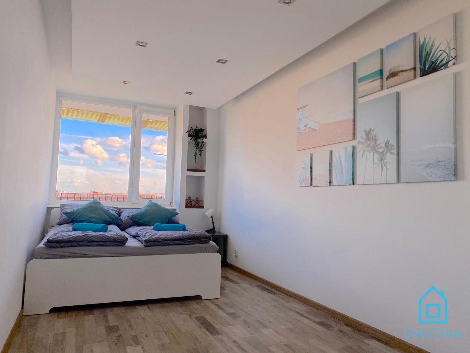 Wave Apartment With Amazing View- 2 Km To Baltic Sea Gdansk Exterior photo