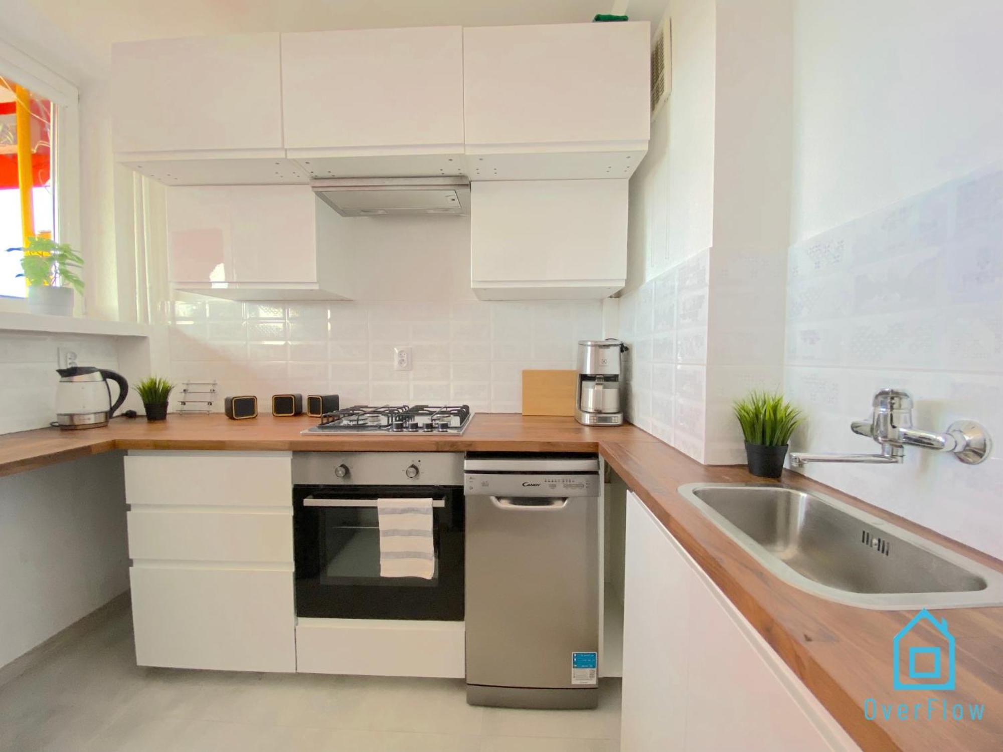 Wave Apartment With Amazing View- 2 Km To Baltic Sea Gdansk Exterior photo